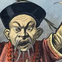 Caricature de l'impérialisme chinois (détail) en 1898 ©Wikimédia commons