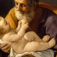 Dans les bras de Joseph, Guido Reni (1635) ©Wikimédia commons