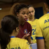 Nina Kanto (Metz Handball), pionnière en matière de maternité dans le sport de haut niveau (Photo : Cedosa380)