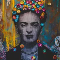 Frida Kahlo - Pexels - Photo by Brett Sayles: https://www.pexels.com/photo/creative-graffiti-wall-with-portrait-of-frida-kahlo-6424244/