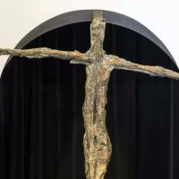 Germaine Richier, Christ d’Assy, 1950, bronze naturel nettoyé