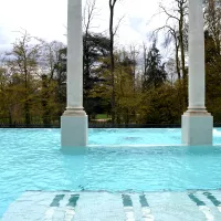 1er avril 2023 : ouverture au public de l’Espace Aquasport - 15 avril 2023 : ouverture du Spa Thermal et de la résidence hôtelière - 15 mai 2023 : ouverture de l’espace Santé et des espaces Thermasport et Thermasanté // © Magali Santulli