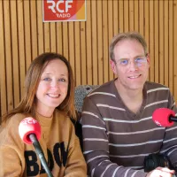 Carole Coupillaud (à gauche), Thierry Gros - © RCF Lyon