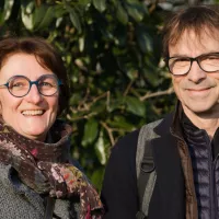 Corinne Lacroix et Jean Noël Matray © RCF Jura - François Ducoloner