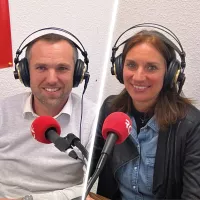 Thomas Gauthier (à gauche), Katy Casaliggi - © RCF Isère / RCF Lyon