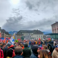 Manifestation contre la réforme des retraites, le 6 mars à Chambéry