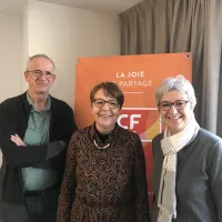 Louis Boillot, Christiane Sonder et Claire Paoletti ©RCF Savoie