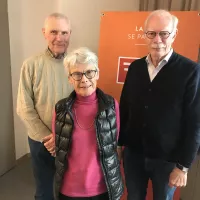 Bernard Badet, Monique Durandau et Philippe Desnoyers ©RCFSavoie