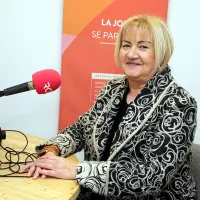 Eve Genre, organisatrice du SIAC, dans les studios de Dialogue RCF à Marseille ©Robert Poulain