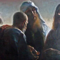 Tita Gori, Jésus et les pharisiens ©Wikimédia commons