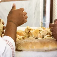 Célébration de l'eucharistie chez les coptes, les chrétiens d'Égypte ©Nathalie Guironnet / Hans Lucas