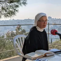 Sœur Marie, prieure du monastère du mont des Oliviers ©RCF