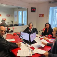 François Annycke, Élisabeth Bourgois, Cyprienne Kemp Crédit RCF Hauts de France Michel Picard