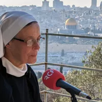 Sœur Marie, supérieure des bénédictines du mont des Oliviers à Jérusalem ©RCF