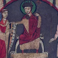 Charlemagne confie à Ludger la direction du monastère de Leuze en Brabant  ©Wikimédia commons