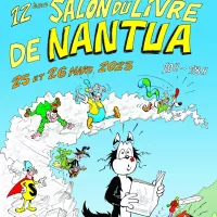 affiche 12e salon du livre à Nantua