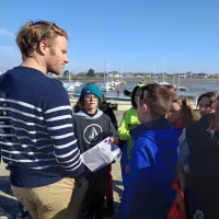 François Gabart avec les enfants ©RCF