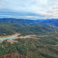 Lac de Saint-Cassien, novembre 2022 - Photo : Laura Vergne, RCF Nice Côte d'Azur 