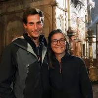 Après leur mariage, Marie et Jean-Baptiste sont partis en pèlerinage en Terre sainte ©Étienne Pépin / RCF