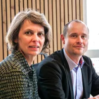 Alice Conte-Jansen (à gauche), Clément Dodane - © RCF Lyon