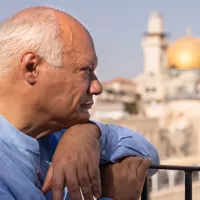 Éric-Emmanuel Schmitt à Jérusalem ©Afif H. Amireh
