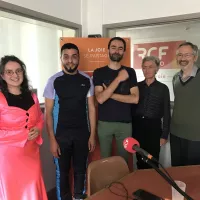 Marie Durand, Samiullah, Paul Minard, Michèle Couade et Philippe Nemoz