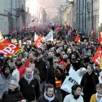 Wikimedia Commons ® Toufik-de-Planoise : Manifestation à Besançon, le 11 février 2023