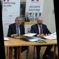 ©RCF Jura - Le préfet et le procureur du Jura