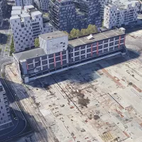 vue de la zone en question à Lyon 7e - © Google Maps