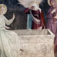 La découverte du tombeau vide, par Fra Angelico ©Wikimédia commons