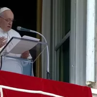 Le pape François lance un appel à prier pour la paix au Soudan lors de la prière du Regina Cæli, dimanche 23 avril 2023, Vatican ©Capture d'écran Vatican News