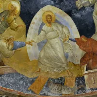 Fresque de l'Anastasis (Résurrection), église Saint-Sauveur-in-Chora ©Wikimédia commons