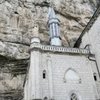 Le sanctuaire Notre-Dame de Rocamadour, le 21/07/2021 ©Magali Cohen / Hans Lucas