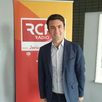 Jérémy Aldrin, dans les studios de RCF à Metz