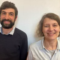 Fabienne Delabouglise Déléguée générale de Fibois, le Pole d’excellence régional bois et François-Xavier Ollivry – du CD2E Pôle d'excellence régional de l'éco-transition, Consultant en charge du Pacte Bois-bio sourcé. © RCF Hauts de France Anne Henry 