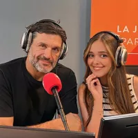 Christophe Héraut et Eyma, respectivement l'abbé Peyremale et Bernadette dans la comédie musicale "Bernadette de Lourdes" © Vincent Belotti / RCF