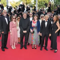 La montée des marches du jury œcuménique. Cannes 2023