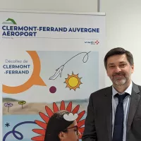 Hervé Bonin, directeur de l'aéroport Clermont Auvergne