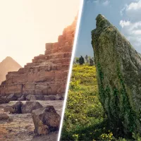 site de Carnac / pyramide de Khéops - © Simon Berger / Andreas Brunn via Unsplash
