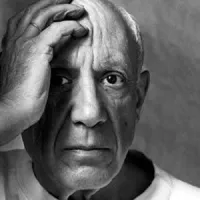 Picasso autoportrait intitulé Self Portrait Facing Death - 30 juin 1972