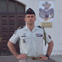 Le colonel Emmanuel Nielly, nouveau chef de corps du 3ème RIMa de Vannes. 