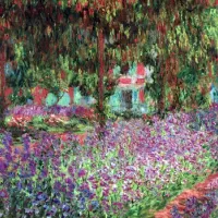 Claude Monet, Le Jardin de l'artiste à Giverny ©Wikimédia commons
