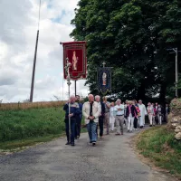 Procession à l'occasion du pardon de Sainte-Anne, le 26/07/2022 ©Herve Chatel / Hans Lucas