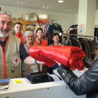 La vestiboutique de la Croix-Rouge Française, 33 rue Emile Rousse à Brest @ Christophe Pluchon, RCF 2023