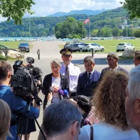 Elisabeth Borne s'est rendue sur place en début d'après-midi