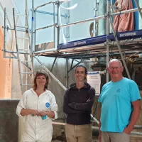 La restauration de la chapelle Saint-Cadou à Gouesnac'h @ Christophe Pluchon, RCF 2023