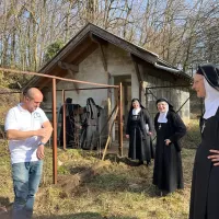 Chantier fraternel à la Visitation d'Annecy ©2023 Monastère de la Visitation