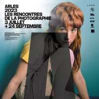 Affiche de l'édition 2023 des Rencontres de la photographie Arles