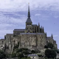 Emmanuel Macron était en visite au Mont-Saint-Michel © Franck Barske de Pixabay