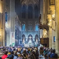 Intérieur de Notre-Dame-de-Paris avant l'incendie, France. 2019 ©Unsplash